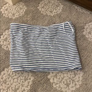 Edikted Blue and White Striped Top